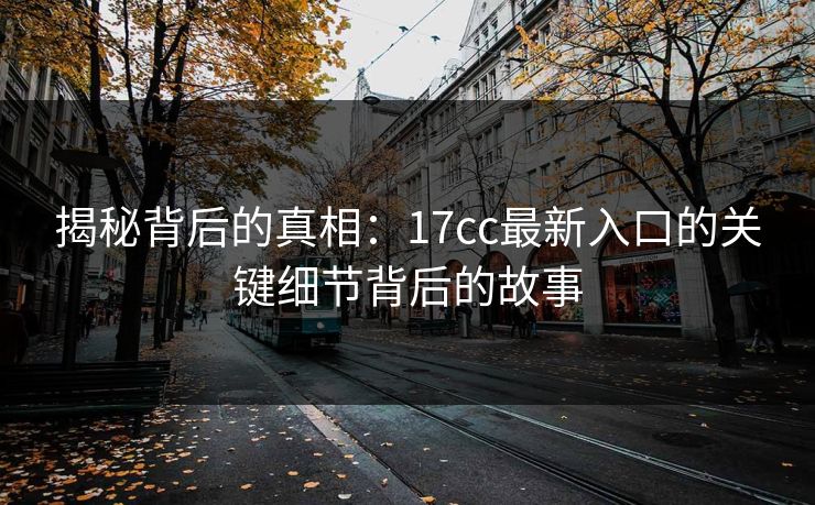 揭秘背后的真相：17cc最新入口的关键细节背后的故事